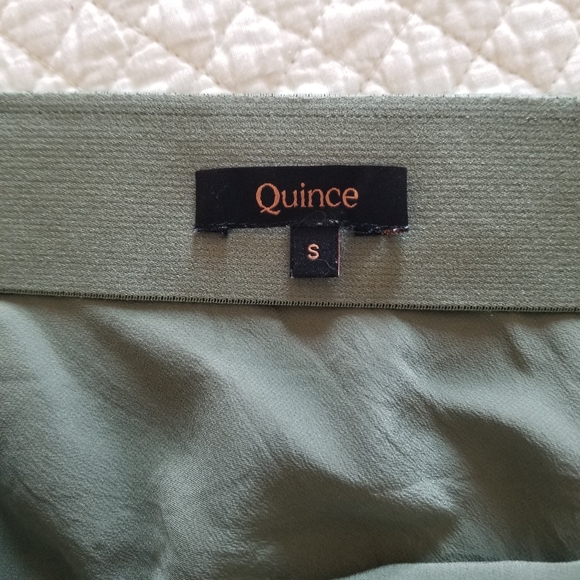Quince | 100% Silk Skirt - Picture 3 of 8